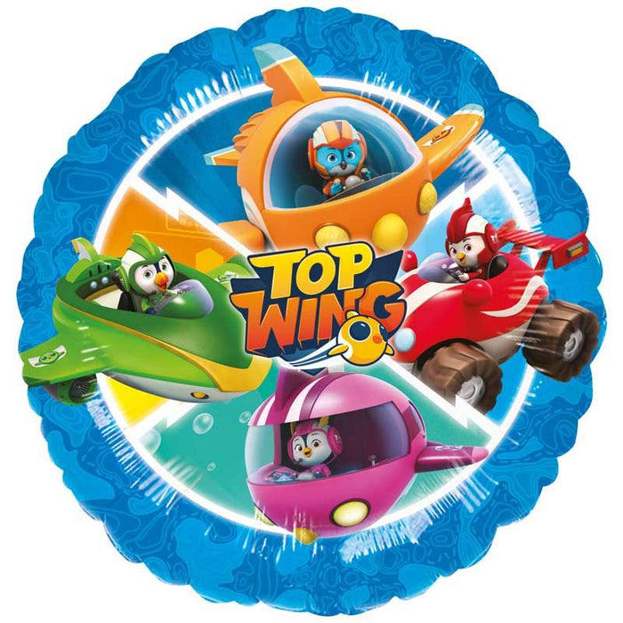 nickelodeon's Top Wing Helium Balloon (Optional Helium Inflation)