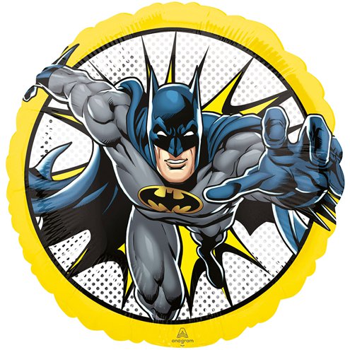 Batman Justice League Balloon - Foil Helium (Optional Helium Inflation)