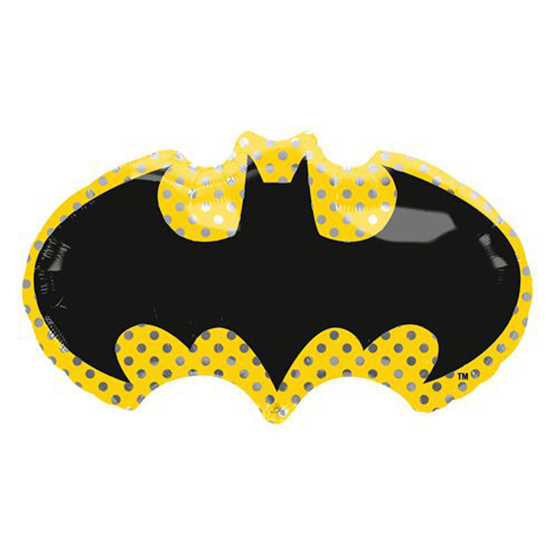 Batman SuperShape Helium Filled Foil Balloon - 30" (Optional Helium Inflation)