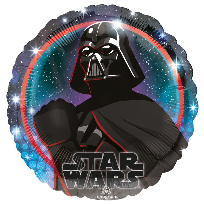 Disney's Star Wars Darth Vader Helium Balloon (Optional Helium Inflation)
