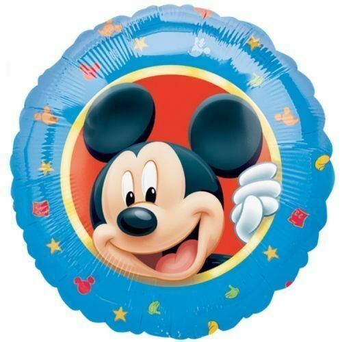 Mickey Mouse Balloon - 18" Foil Helium (Optional Helium Inflation)