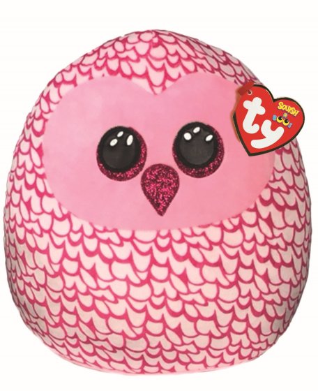 Pinky Owl - Squish-A-Boo - 14"