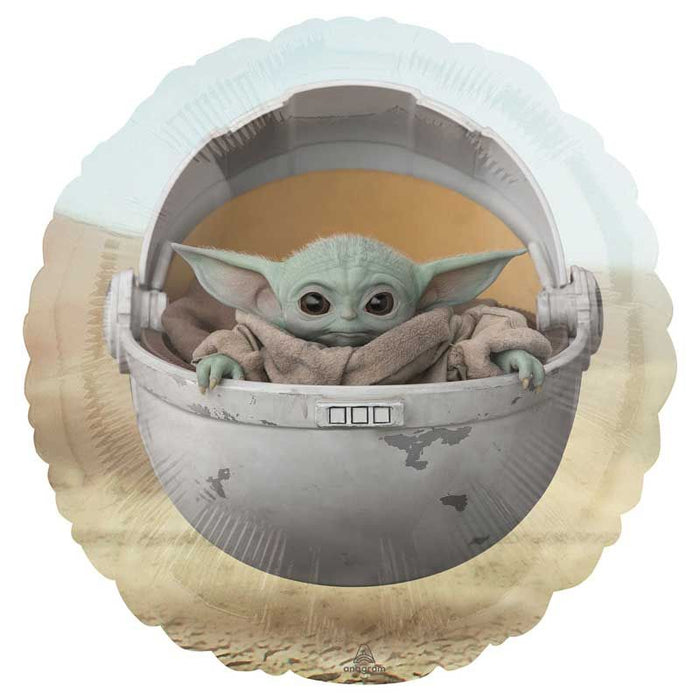 Disney's Star Wars Yoda Helium Balloon (Optional Helium Inflation)