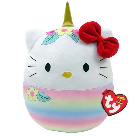 Hello Kitty Flowers - Squish-A-Boo - 10"