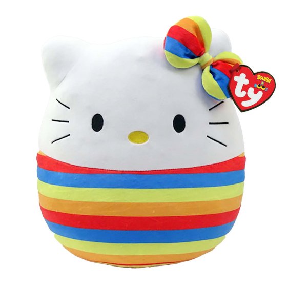 Hello Kitty Rainbows - Squish-A-Boo - 14"