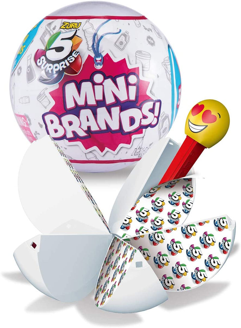 5 Surprise Mini Brands Ball By ZURU - Sweets 'n' Things