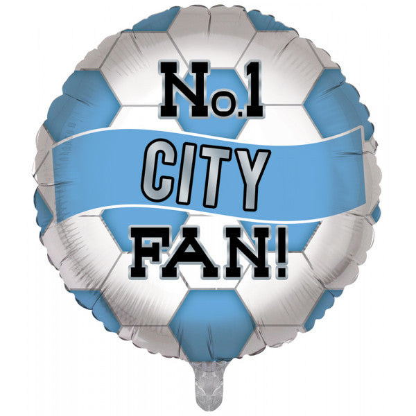 United Fan Football Helium Balloon (Optional Helium Inflation)