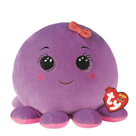 Octavia Octopus - Squish-A-Boo - 10"