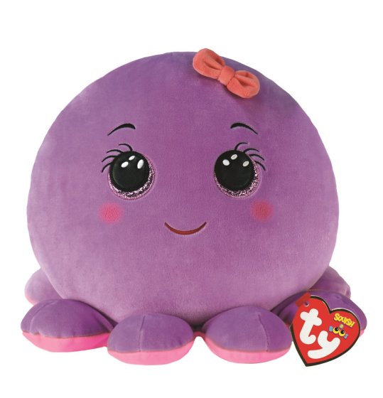 Octavia Octopus - Squish-A-Boo - 14"