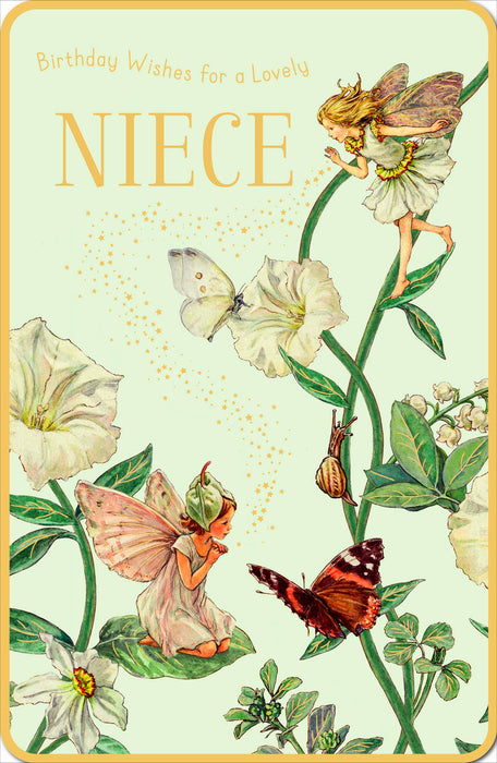 Birthday Niece Greeting Card From Flower Fairies Traditional 660969 E1281