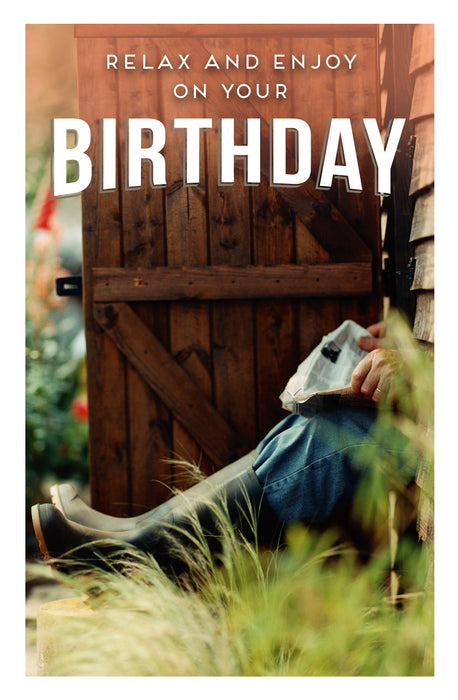 Birthday Masc Greeting Card From Gentlemen's Gallery Contemporary 660990 SC1378