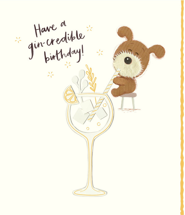 Birthday Greeting Card From Lots of Woof Cute 661035 SD513