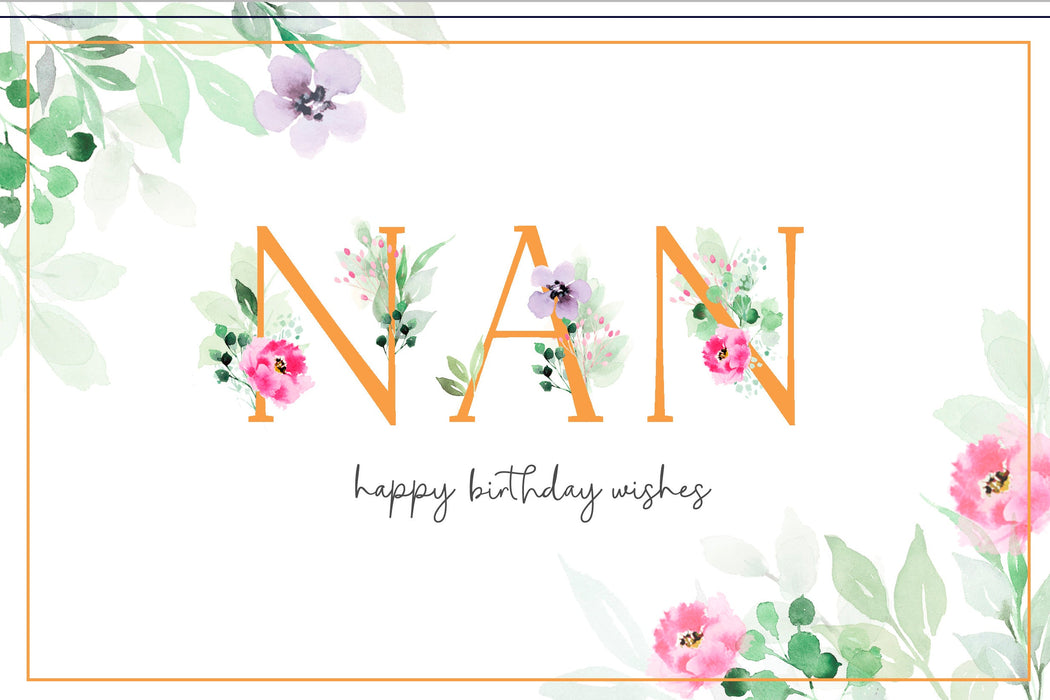 Birthday Nan Greeting Card From Simply Precious Traditional 661274 D35