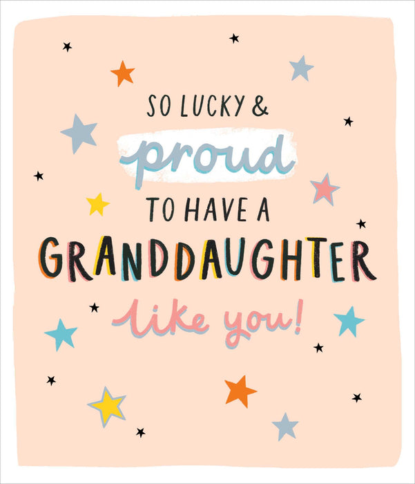 Birthday Granddaughter Greeting Card From Carlton Core Line Conventional 661344 E637