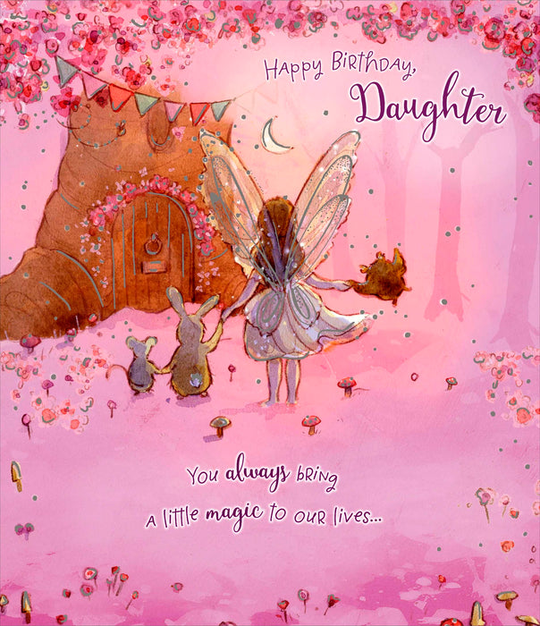 Birthday Daughter Greeting Card From Spellbound Cute 667415 D424