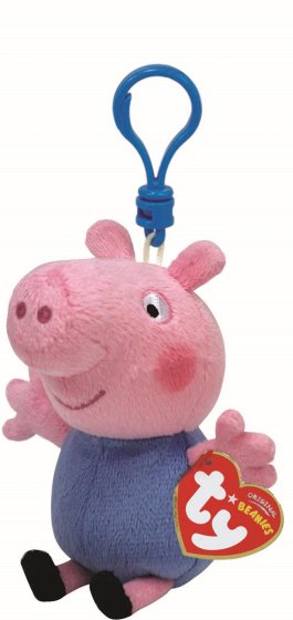 TY Beanie - George Pig Clip