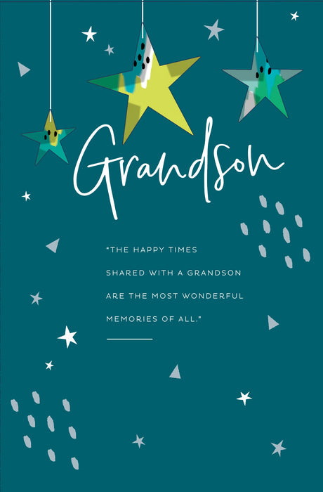 Birthday Grandson Greeting Card From Gibson Core Line Conventional 669426 F1186