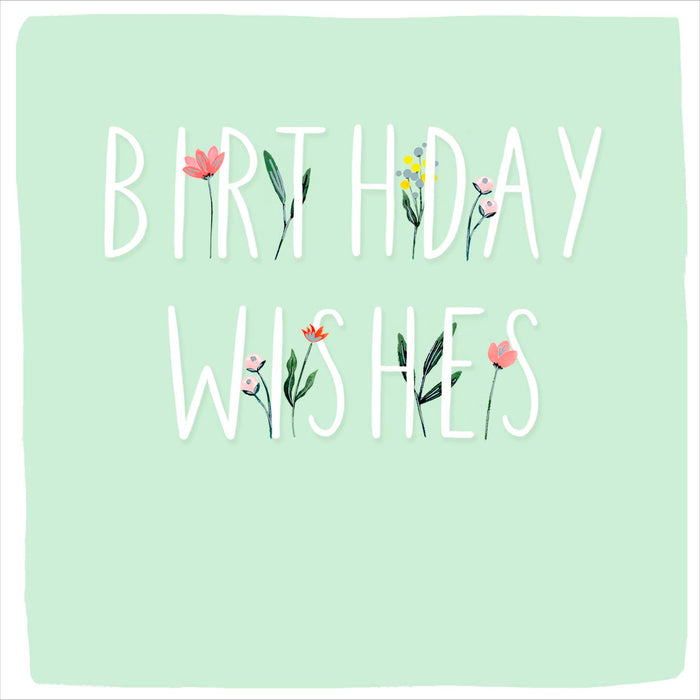 Birthday Greeting Card From Lemon Daisy Conventional 675430 SC318
