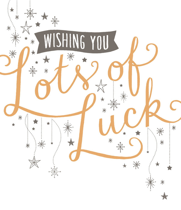Good Luck Greeting Card From Carlton Core Line Conventional 677853 B15