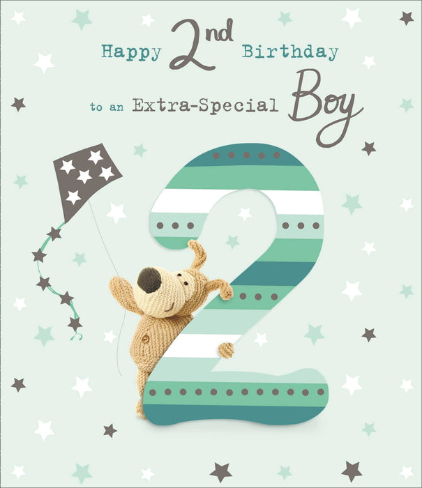 Birthday 2nd Boy Greeting Card From Boofle Cute 677886 G212