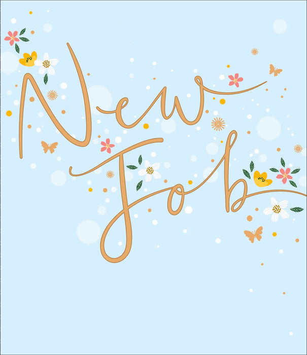 Congrats New Job Greeting Card From Dazzling Contemporary 680042 B777
