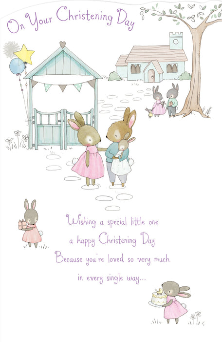 Christening Greeting Card From Gibson Core Line Conventional 681304 B13150