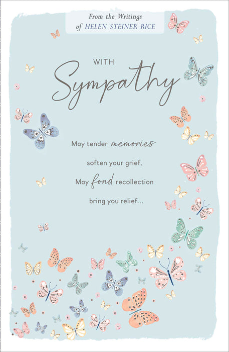 Sympathy Greeting Card From Helen Steiner Rice Contemporary 683130 B10109