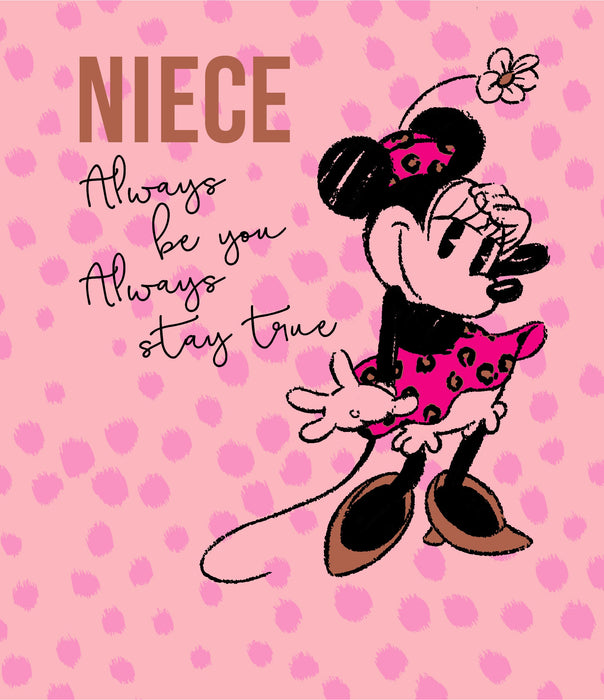 Birthday Niece Greeting Card From Disney Minnie Mouse Juvenile 683345 E532