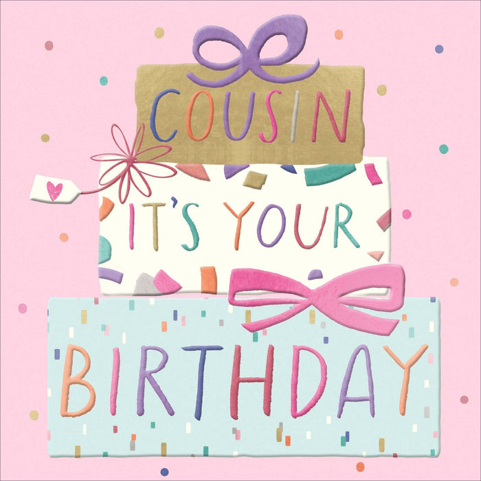 Birthday Cousin Greeting Card From Kindred Conventional 688340 E16