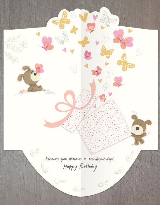 Birthday Granddaughter Greeting Card From Lots of Woof Cute 688551 E1172
