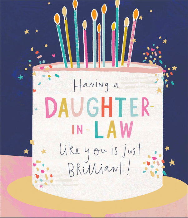 Birthday Daughter In Law Greeting Card From Fancy Fiesta Conventional 689235 E1064