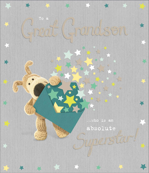 Birthday Gt Grandson Greeting Card From Boofle Cute 691290 F16