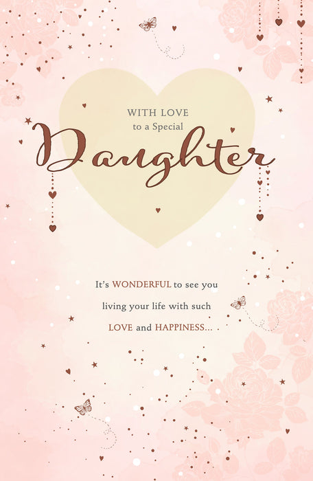 Birthday Daughter Greeting Card From Gibson Core Line Conventional 691295 D1165