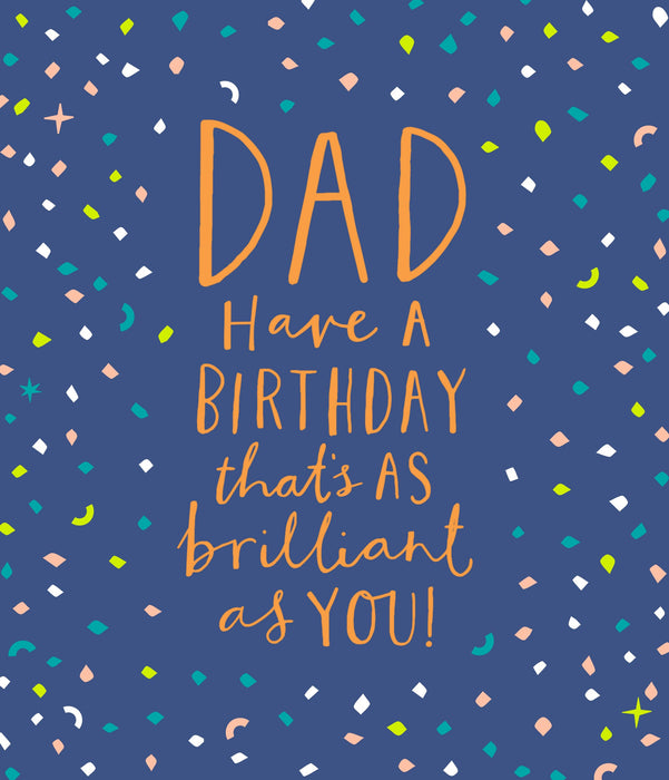 Birthday Dad Greeting Card From Carlton Core Line Conventional 691734 F432