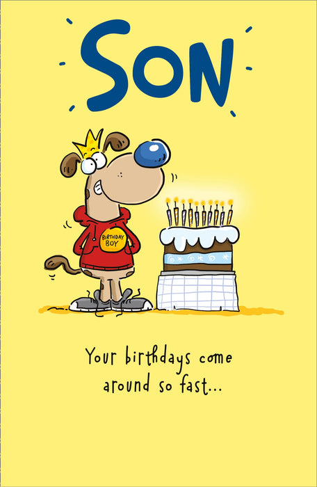 Birthday Son Greeting Card From Giggles Humour 691755 F751
