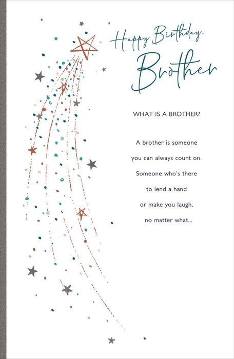 Birthday Brother Greeting Card From Daydreams Handmade 734603 F1397