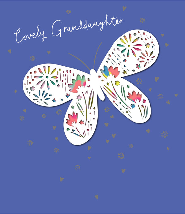 Birthday Granddaughter Greeting Card From Flower Bomb Conventional 738108 E12