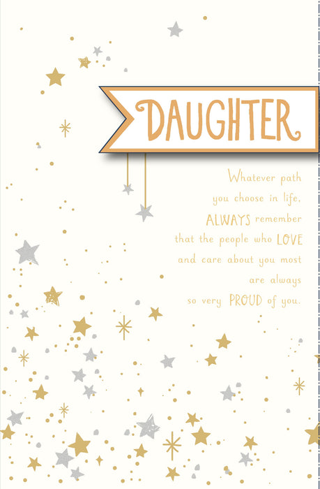 Birthday Daughter Greeting Card From Carlton Core Line Conventional 738115 D1483