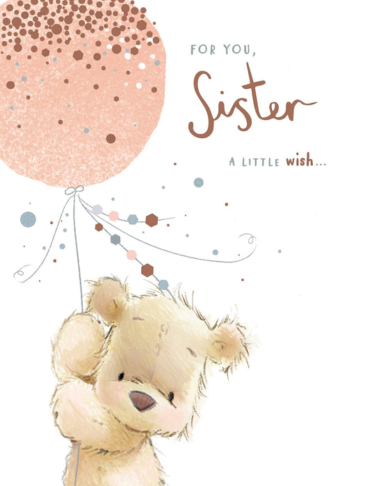 Birthday Sister Greeting Card From Nutmeg Conventional 738212 E640