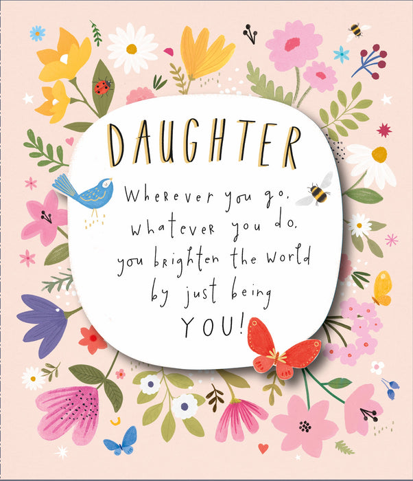 Birthday Daughter Greeting Card From Carlton Core Line Conventional 738719 D212