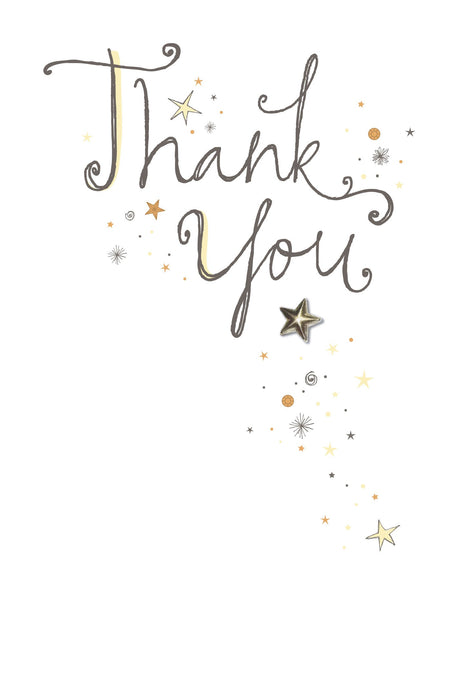Thank You Greeting Card From Swirls & Kisses Traditional 739073 B12135