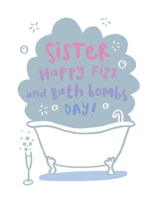 Birthday Sister Greeting Card From Hanson Core Line Humour 739452 E319