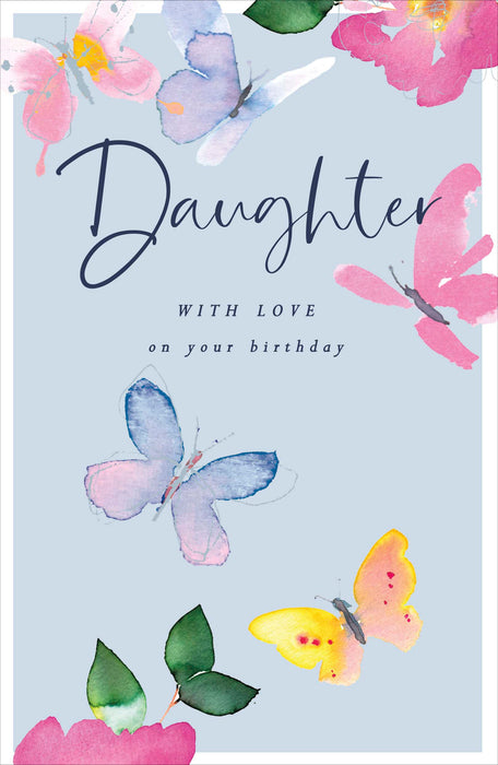 Birthday Daughter Greeting Card From Gibson Core Line Conventional 740279 D954