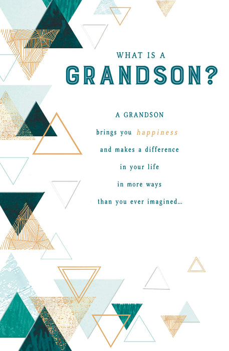 Birthday Grandson Greeting Card From Carlton Core Line Conventional 746807 F14110