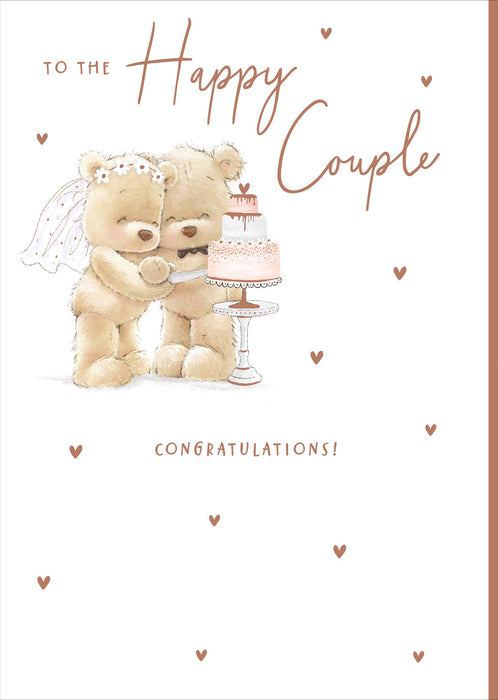 Wedding Greeting Card From Nutmeg Conventional 752649 B672