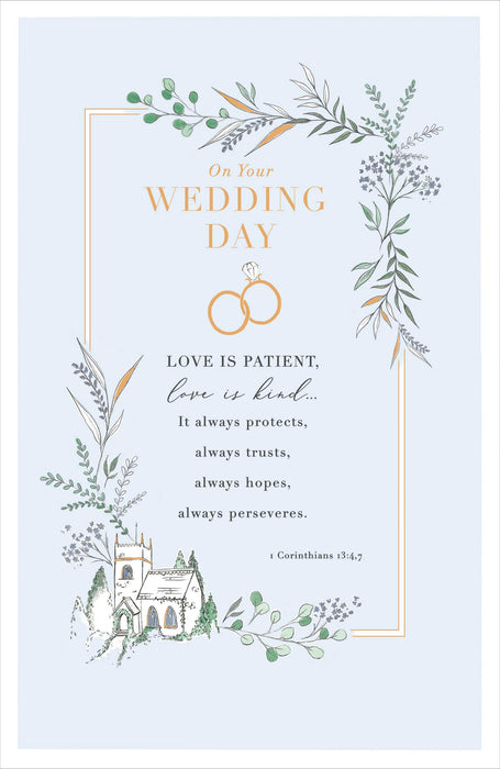 Wedding Greeting Card From Gibson Core Line Conventional 760790 B13156