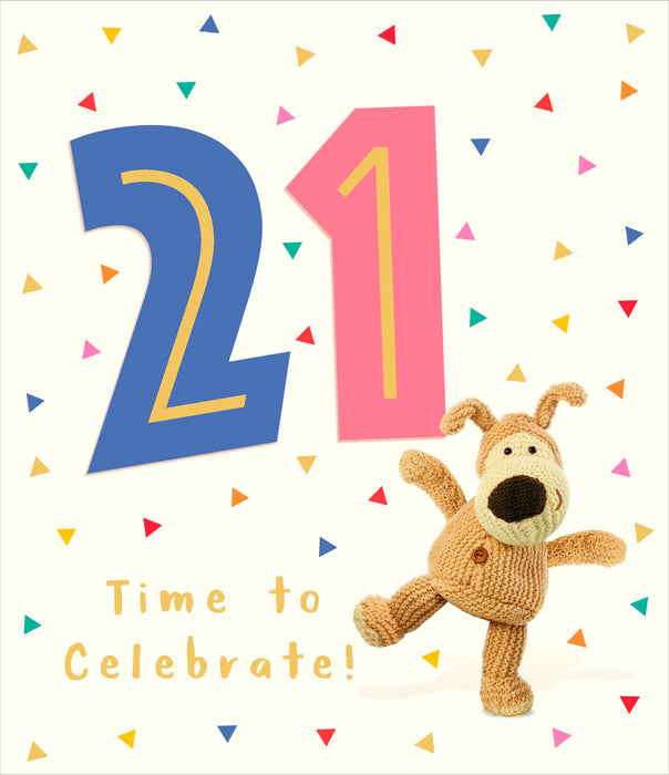 Birthday 21st Greeting Card From Boofle Cute 766635 H749