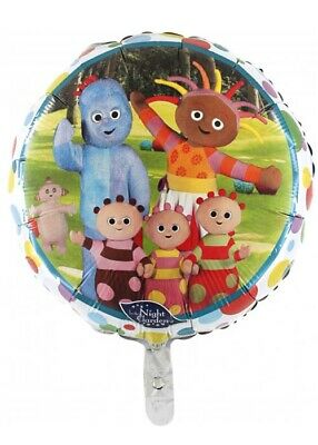In The Night Garden - 18" Foil Helium (Optional Helium Inflation)