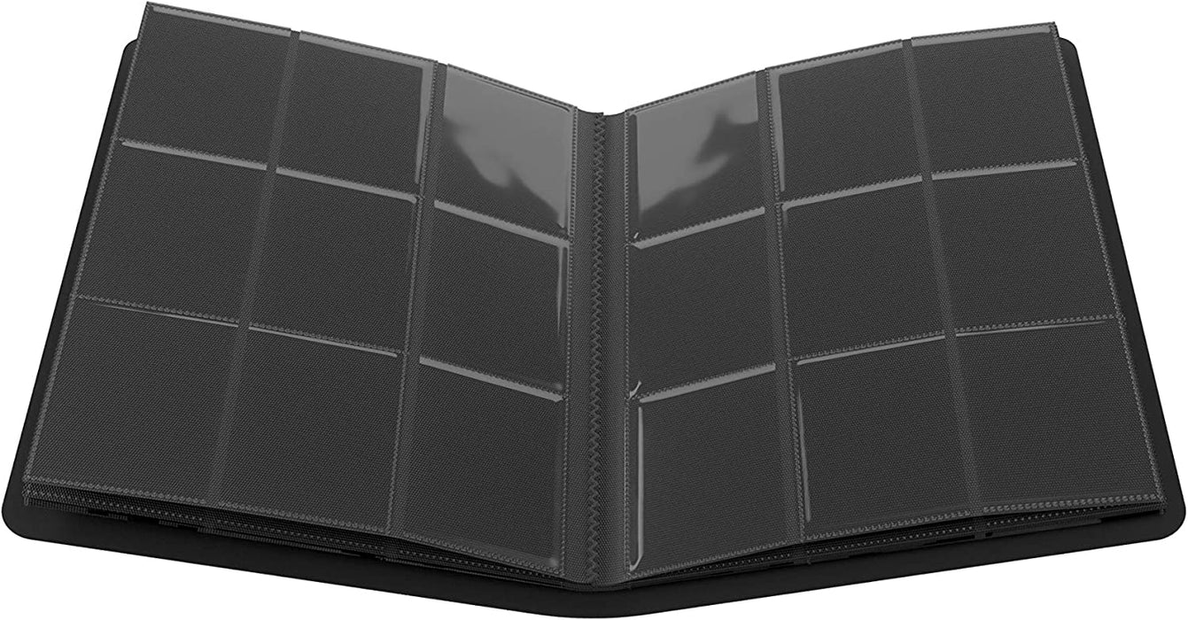 Gamegenic Casual Album Black Standard 18-Pocket Folder Portfolio Accessory