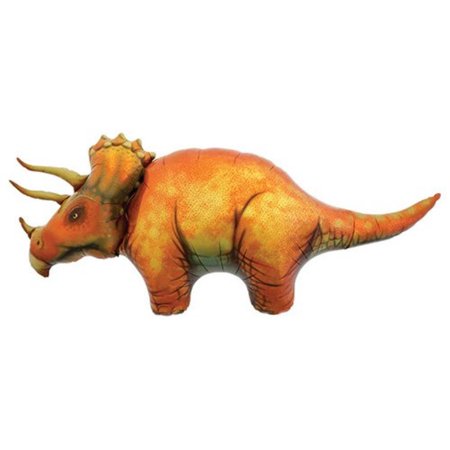 Triceratops Dinosaur Supersize Helium Filled Balloon - 42" Foil (Optional Helium Inflation)